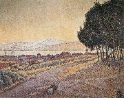 Paul Signac, City Sunset